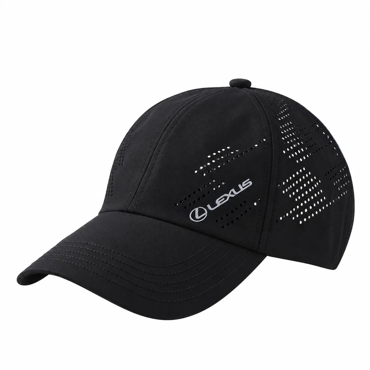 Golf Cap with Ball Marker - Black