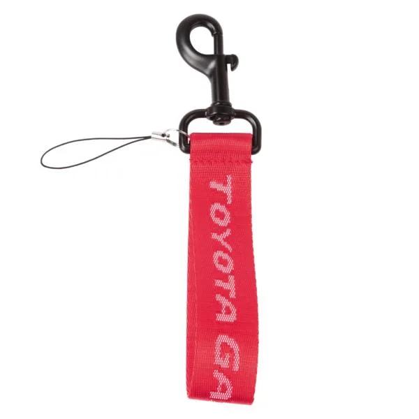 Woven Keyring Red